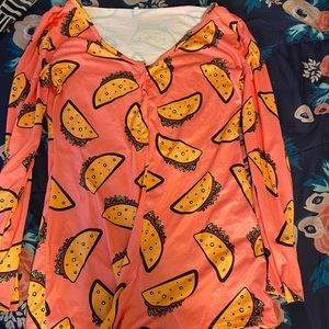 Taco Onesie (Size Medium)
